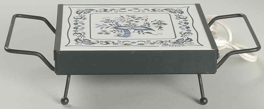 Blue Danube Ceramic Electric Warmer with Cord by Blue Danube (Japan)-1
