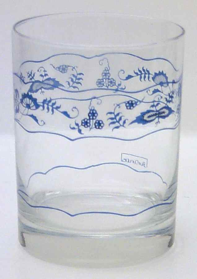 Blue Danube Glassware Double Old Fashioned by Blue Danube (Japan)-1