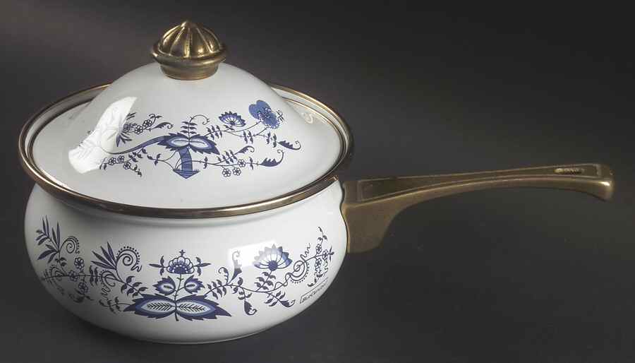 Blue Danube 1.0 Quart Metal Covered Saucepan by Blue Danube (Japan)-1