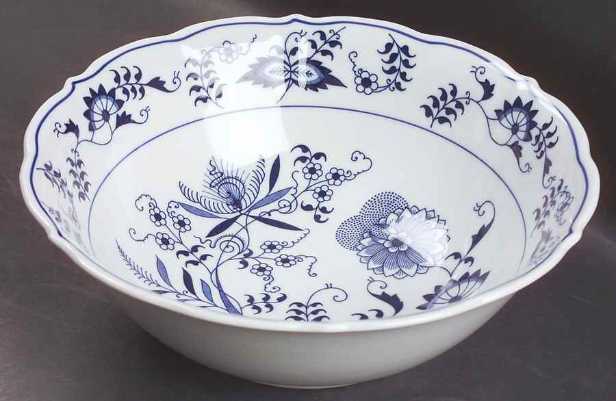 Blue Danube 10" Large Salad Serving Bowl by Blue Danube (Japan)-1