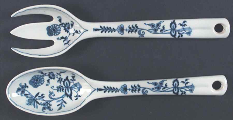 Blue Danube 2 Piece Salad Set, Solid Piece by Blue Danube (Japan)-1