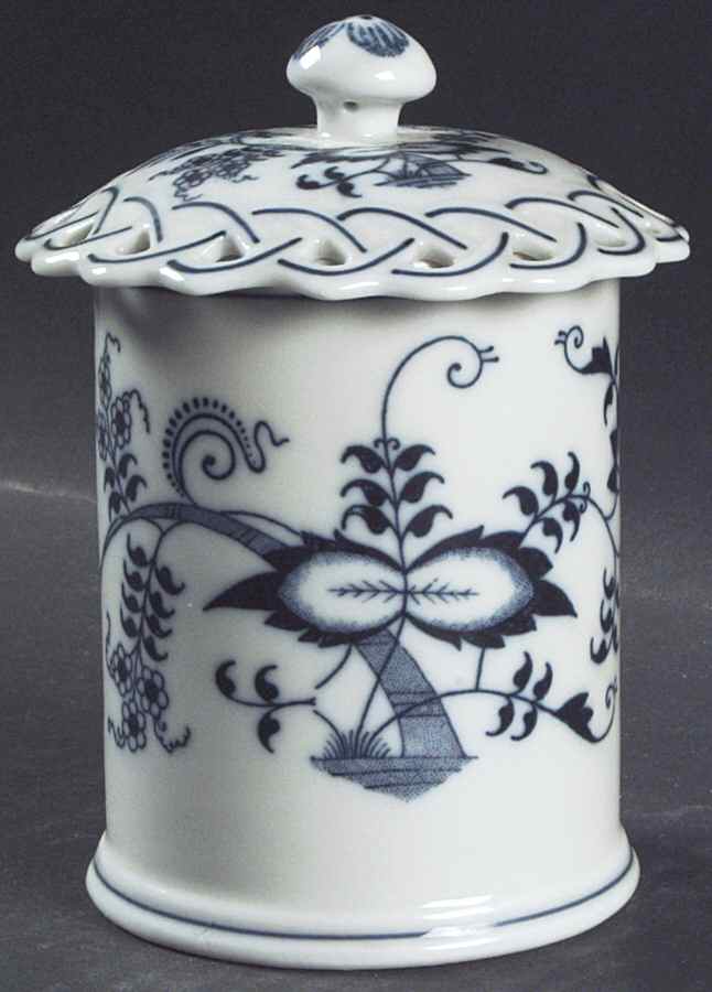Blue Danube 3" Storage Jar & Lid by Blue Danube (Japan)-1