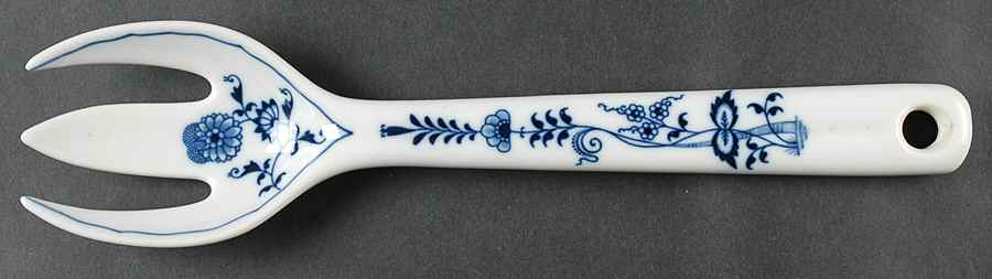 Blue Danube Salad Serving Fork, Solid Piece by Blue Danube (Japan)-1