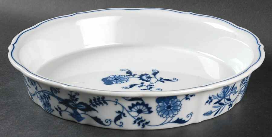 Blue Danube Pie Serving Plate by Blue Danube (Japan)-1