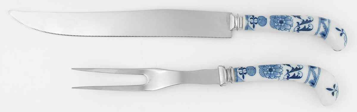 Blue Danube 2-Piece Carving Set by Blue Danube (Japan)-1