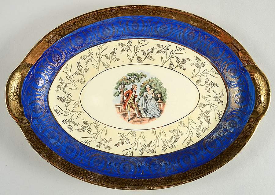 1015 11" Oval Serving Platter by Bromley-1