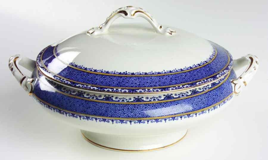 Sandon Round Covered Vegetable by Burgess & Leigh-1
