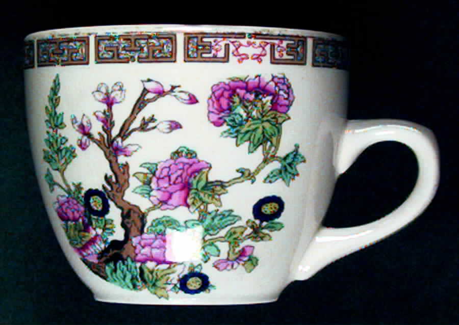 Indian Tree Flat Cup by Bridgwood & Son-1