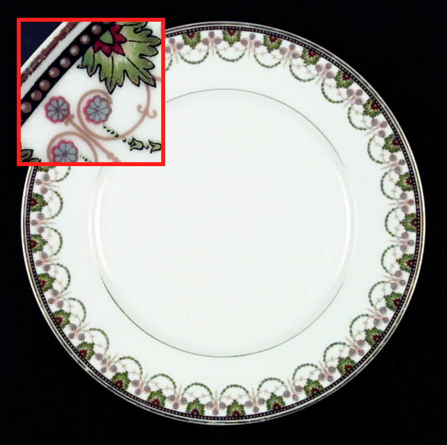 BOG14 Dinner Plate by George Borgfeldt-1