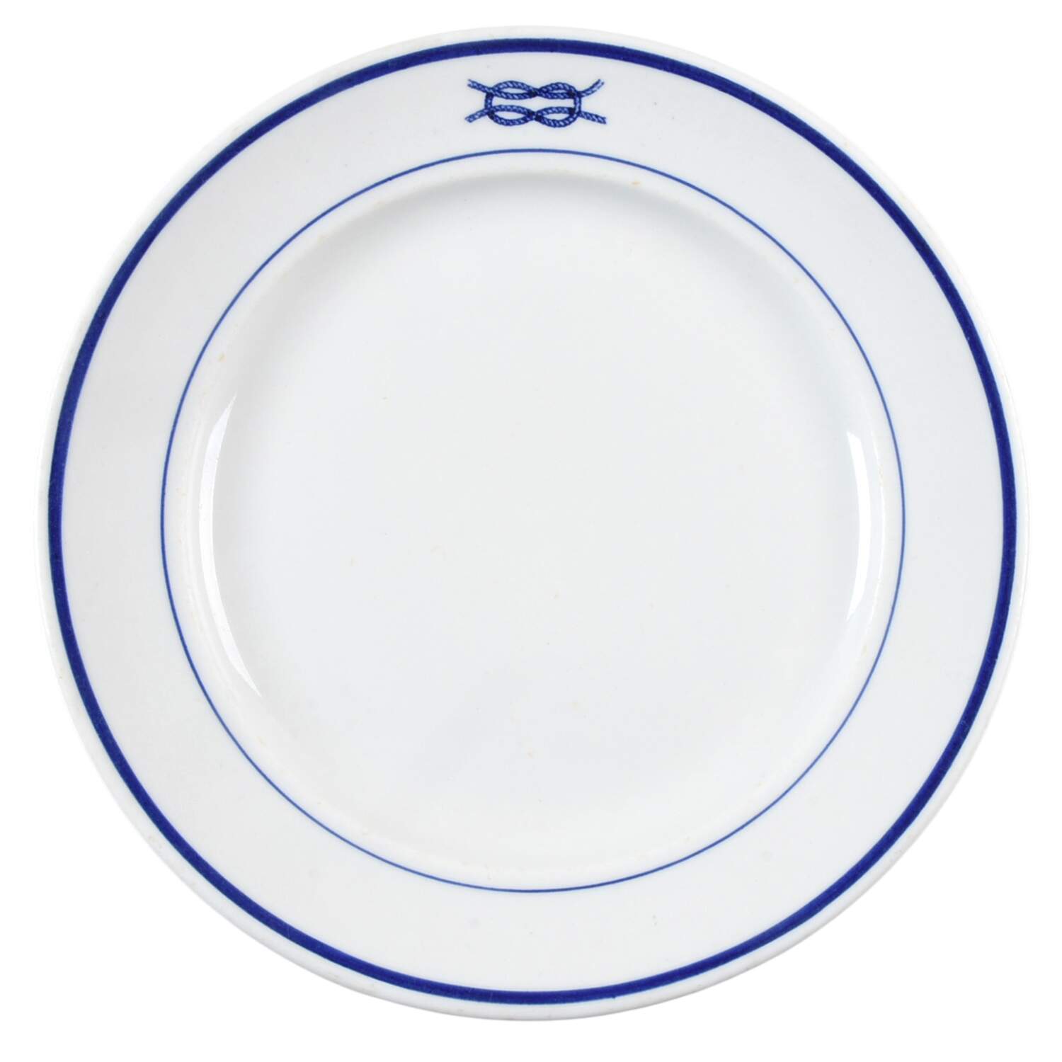 US Navy Mess Wardroom Officer Luncheon Plate by Buffalo Pottery-1
