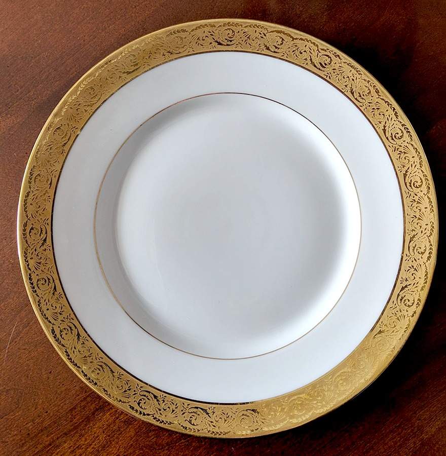 BOJ23 Luncheon Plate by Jean Boyer (Limoges)-1