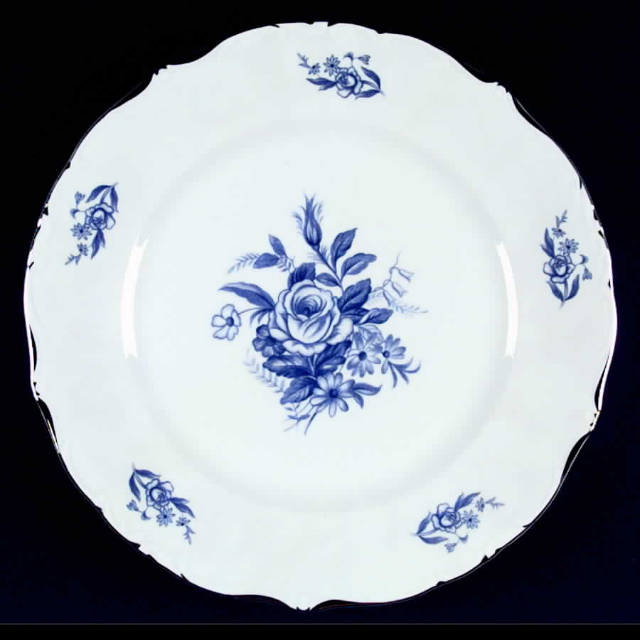 Rhapsody Dinner Plate by Breton-1