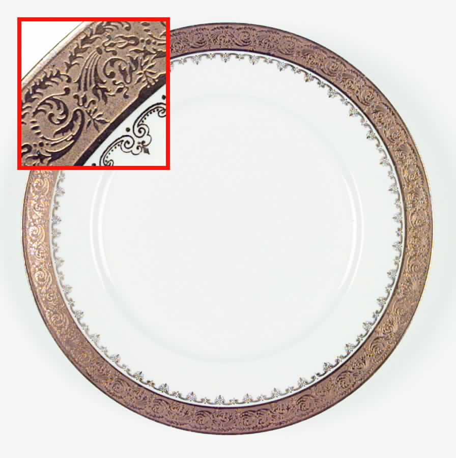 BOG15 Dinner Plate by George Borgfeldt-1