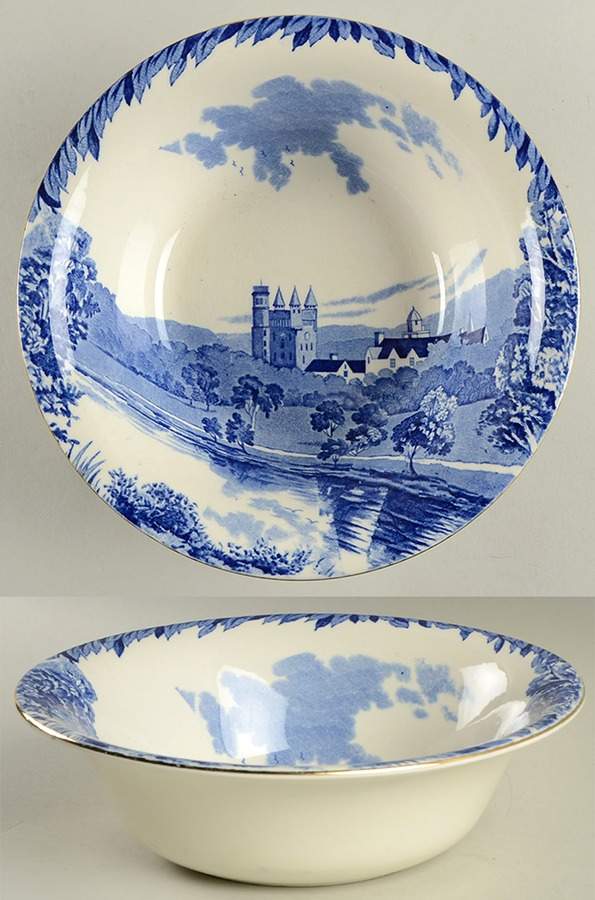 Britain Beautiful 8" Round Vegetable Bowl by Burgess & Leigh-1
