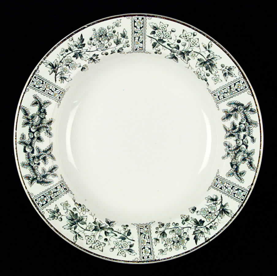 Flora Rim Soup Bowl by Bates & Bennett-1