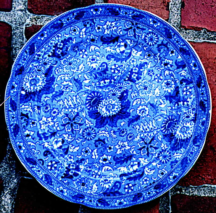 Siam Dinner Plate by Brown, Westhead & Moore-1