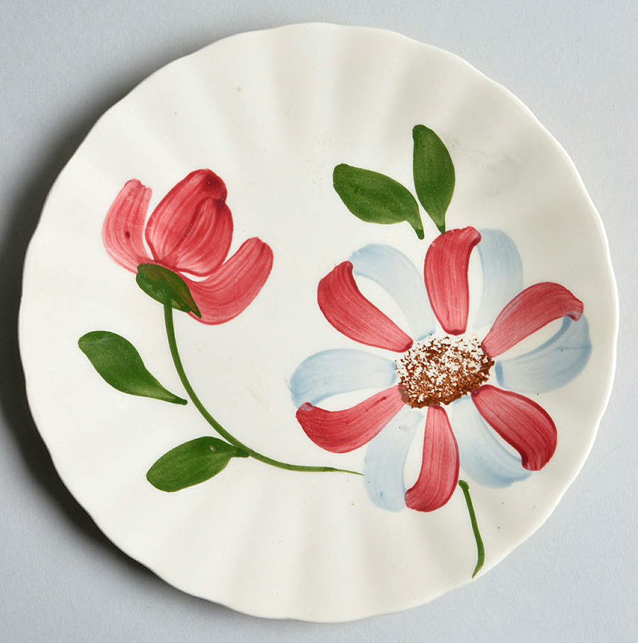 Whirligig Bread & Butter Plate by Blue Ridge Southern Pottery-1