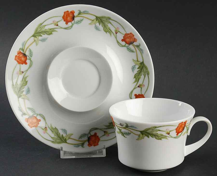 Segovia Flat Cup & Saucer Set by Block-1