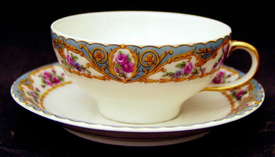 BWD16 Flat Cup & Saucer Set by Bawo & Dotter-1