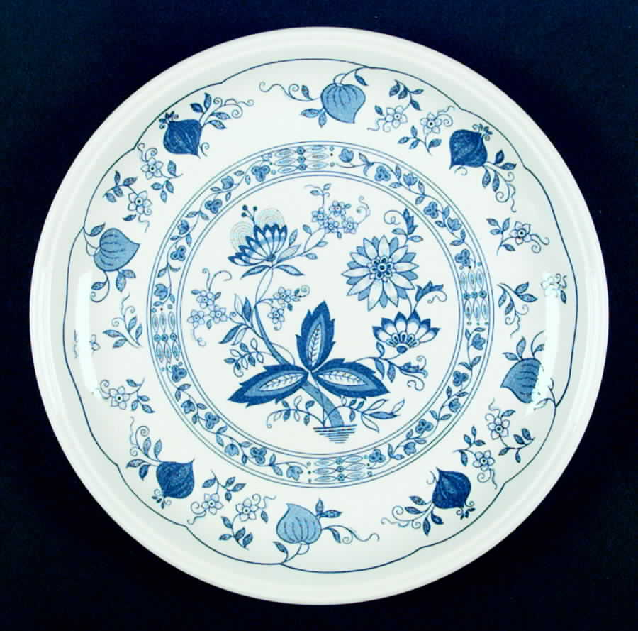 Blue Onion Dinner Plate by Biltons Ltd-1