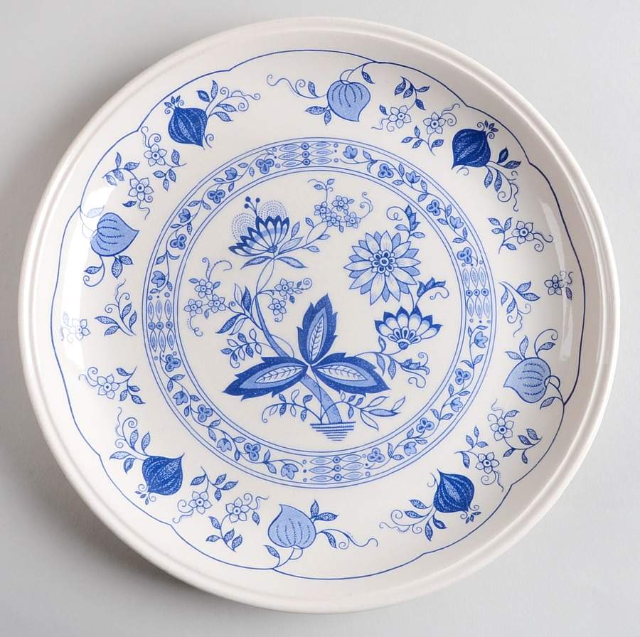 Blue Onion Dinner Plate by Biltons Ltd-1