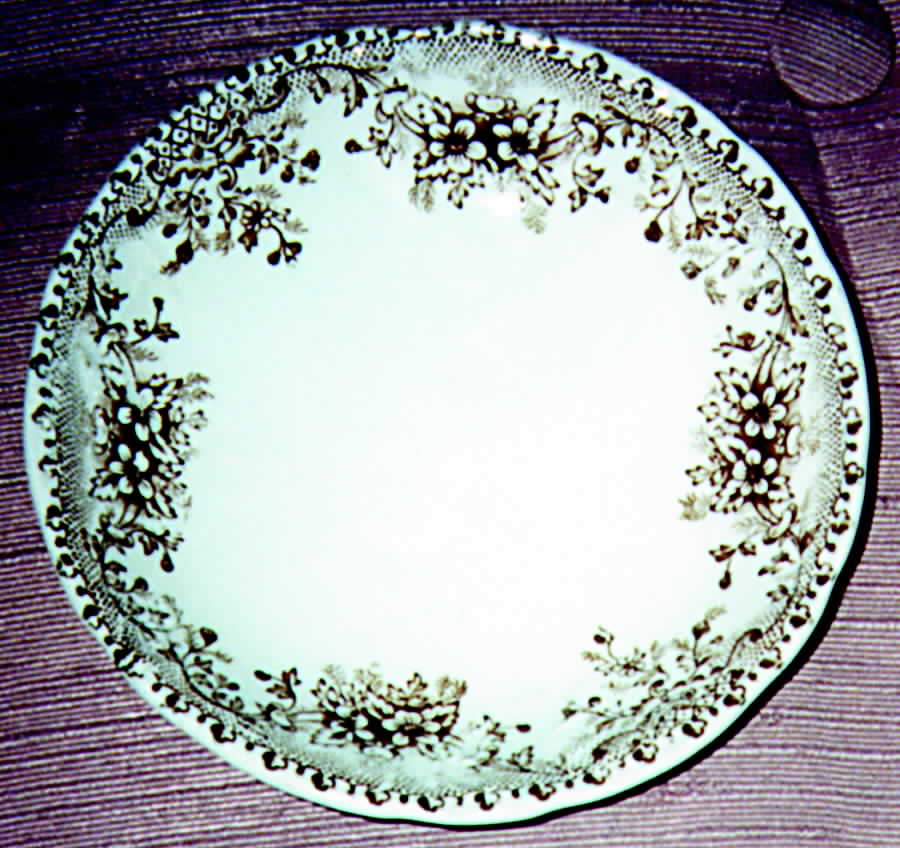 Festoon Saucer by Baker & Co-1