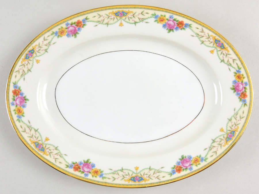 BAR22 11" Oval Serving Platter by Baronet-1