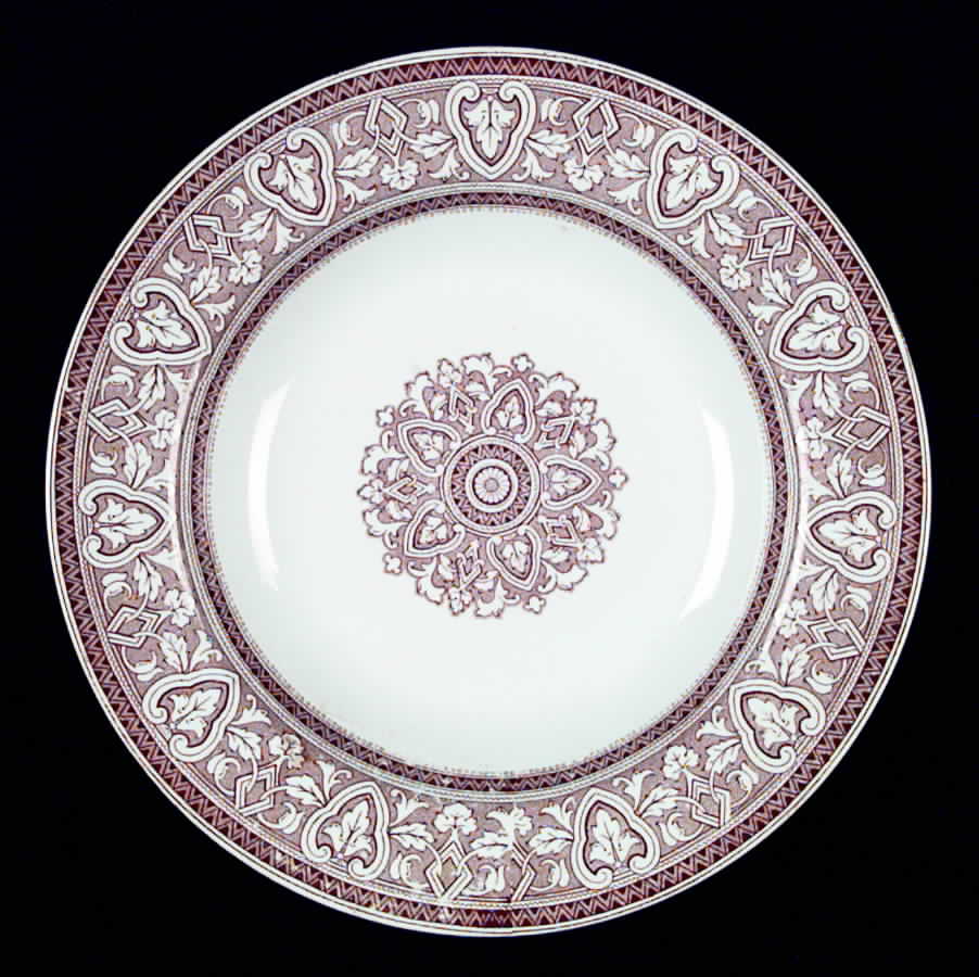 Mooresque Rim Soup Bowl by Bates Walker-1