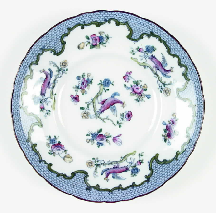 Pheasant (Blue) Dinner Plate by Bishop & Stonier-1