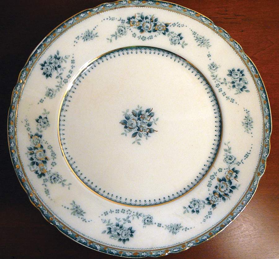 Florian Dinner Plate by Bourne & Leigh-1