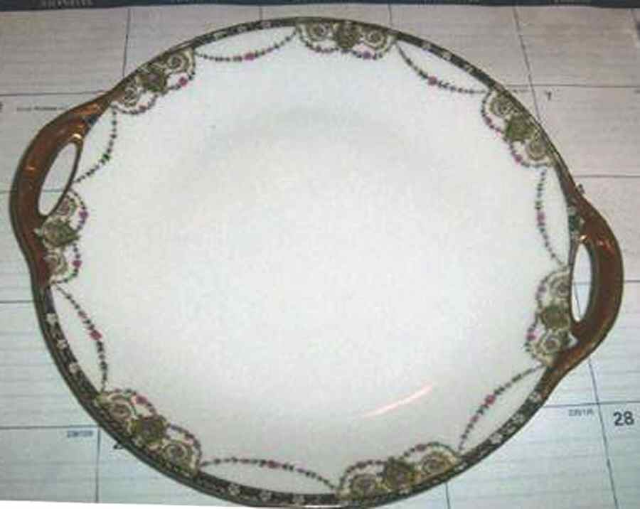 BWD152 Handled Cake Plate by Bawo & Dotter-1