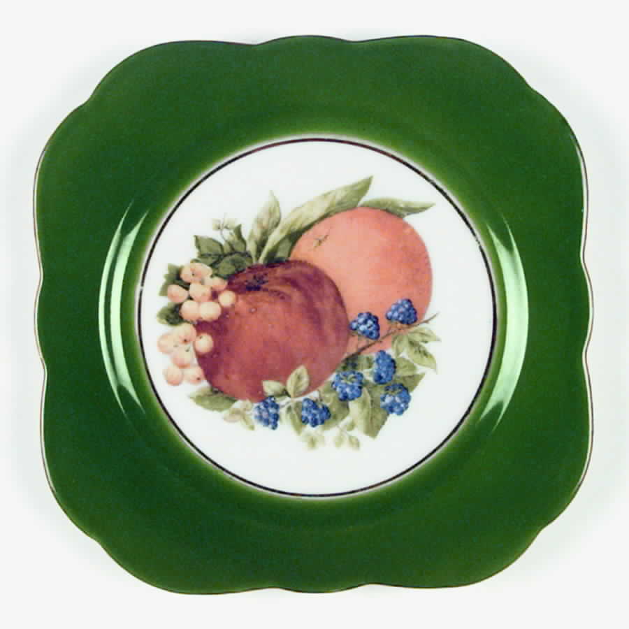 BLB4 Square Salad Plate by Blanchard Bros-1