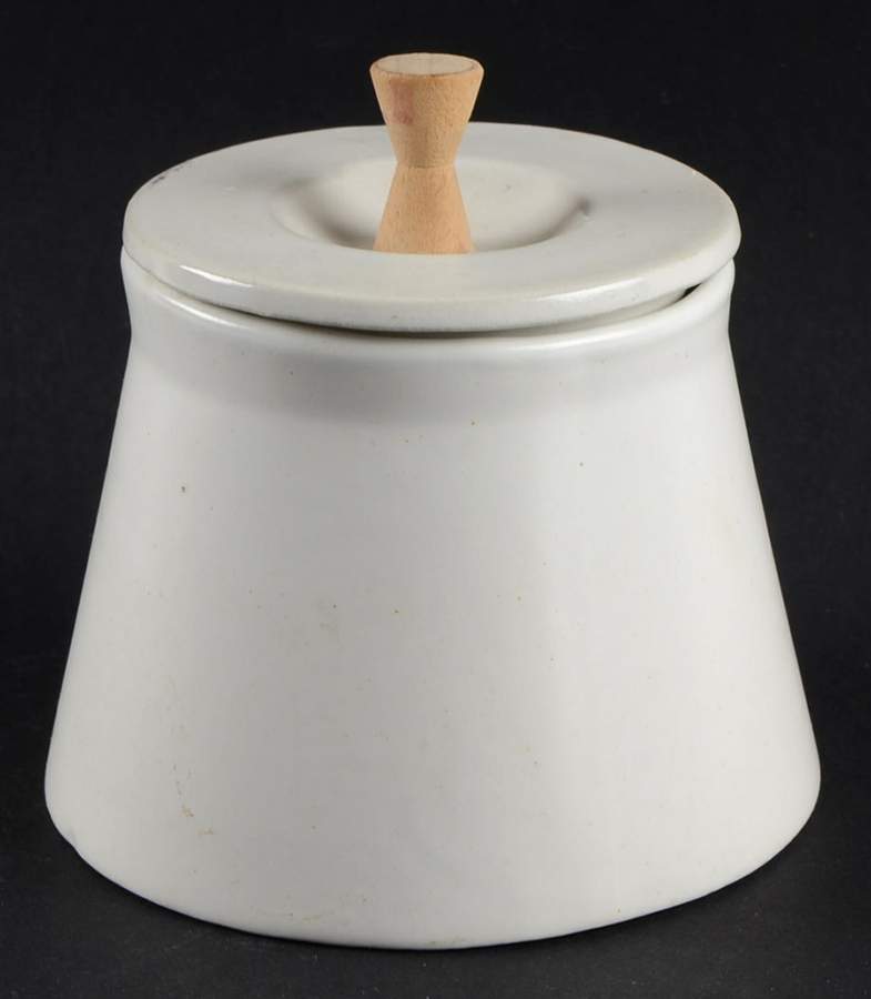 BEP1 Sugar Bowl & Lid by Bennington Potters-1