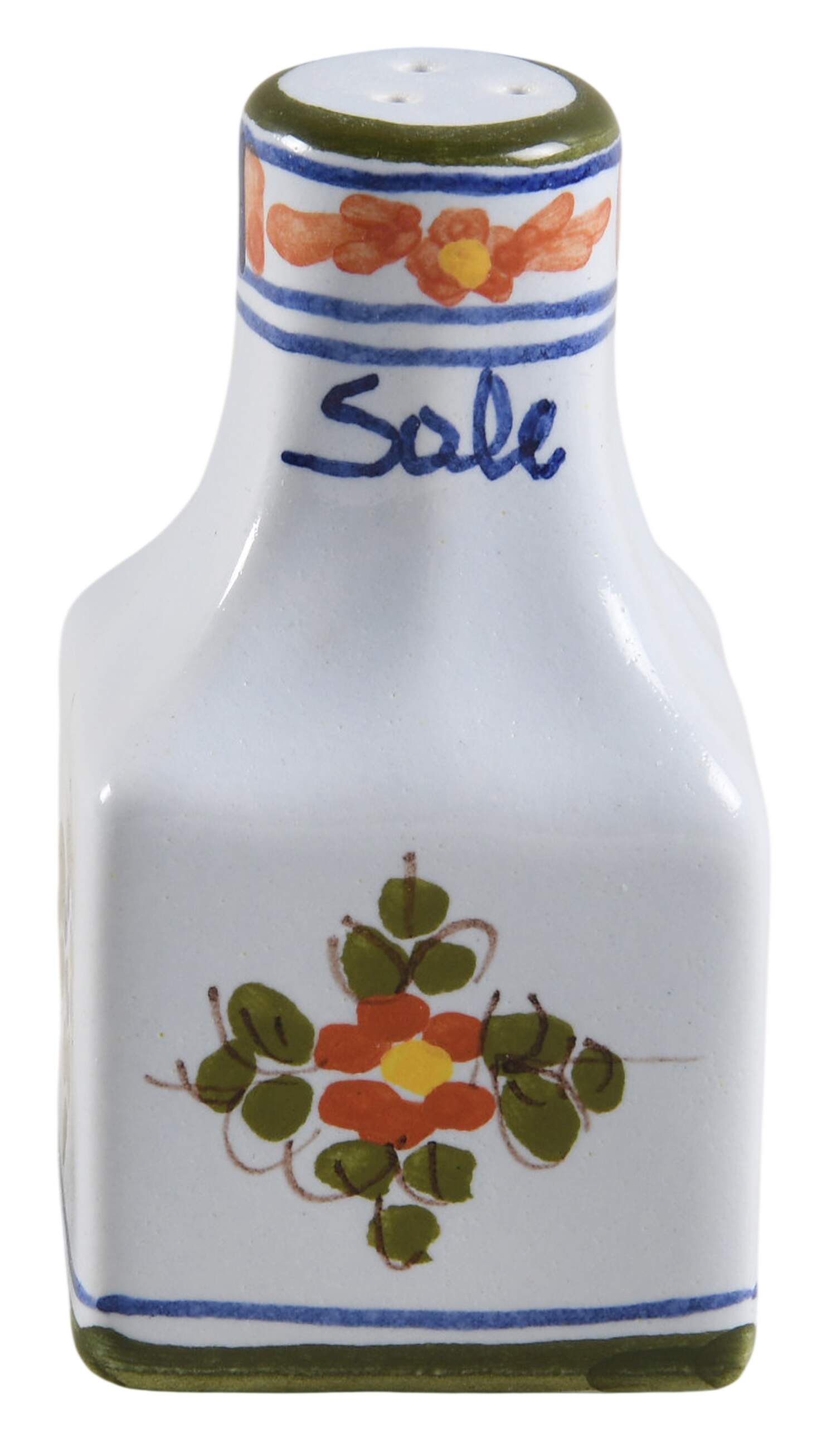 Blue Carnation Salt Shaker by Brolli (Italy)-1