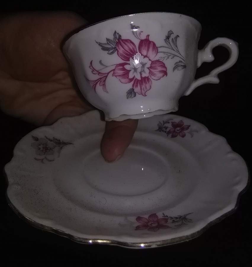 4322 Flat Cup & Saucer Set by Bareuther & Co-1