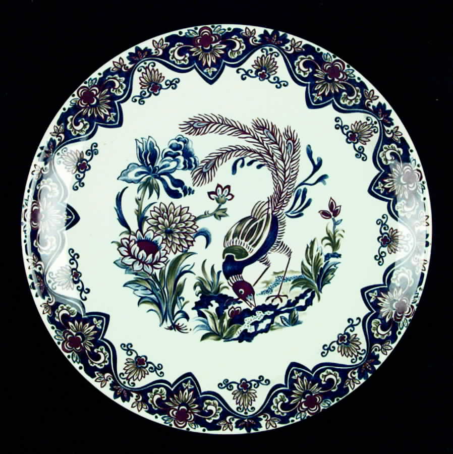 Vieux Rhodes Dinner Plate by Boch-1