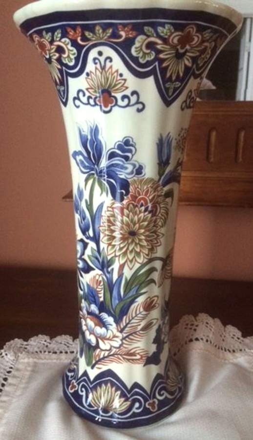 Vieux Rhodes 12" Vase by Boch-1