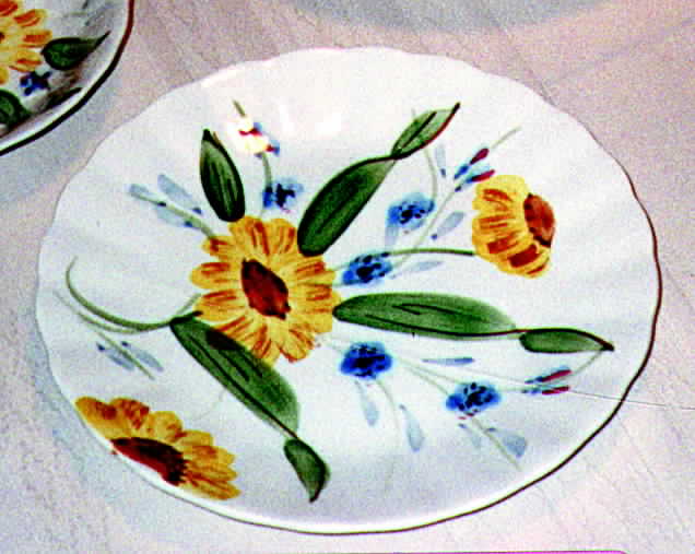 3862 Dessert/Pie Plate by Blue Ridge Southern Pottery-1