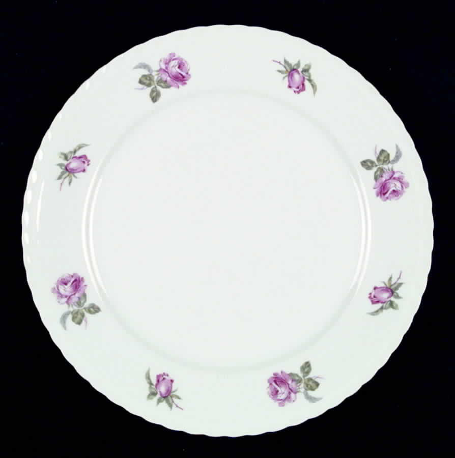 Vienna Rose Dinner Plate by Bohemia Ceramic Works-1