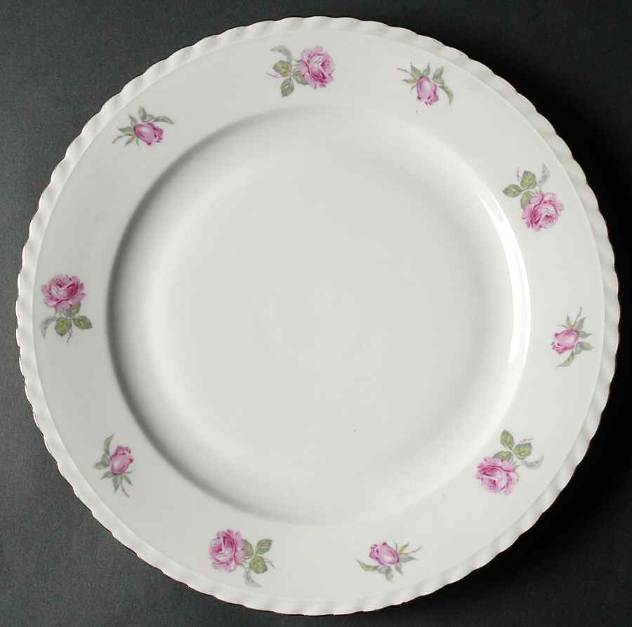 Vienna Rose 12" Chop Plate (Round Platter) by Bohemia Ceramic Works-1