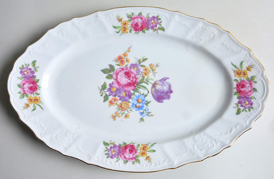 THU576 14" Oval Serving Platter by Thun-1