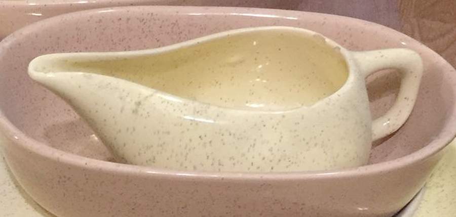 Al Fresco Yellow (Speckled) Gravy Boat by Brusche-1