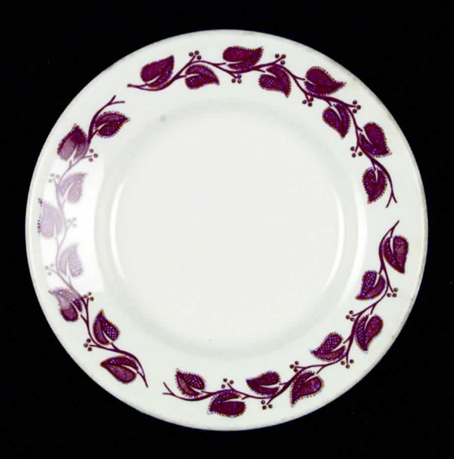 BUF40 Bread & Butter Plate by Buffalo Pottery-1