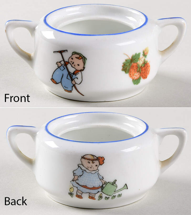 Happifats Child's Sugar Bowl No Lid by Beyer & Bock-1