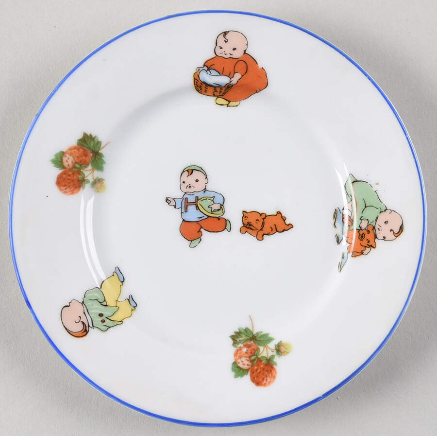 Happifats Child's Plate by Beyer & Bock-1