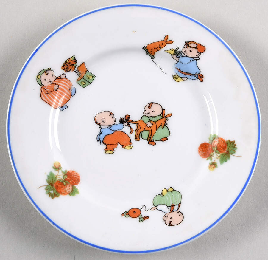 Happifats Child's Plate by Beyer & Bock-1