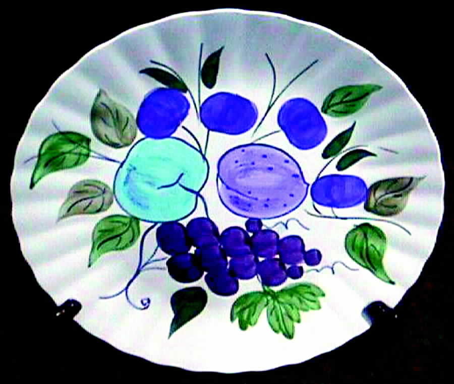 BRP53 Luncheon Plate by Blue Ridge Southern Pottery-1