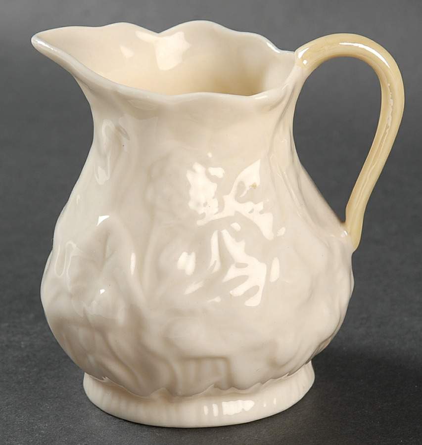 Lotus Creamer by Belleek Pottery (Ireland)-1