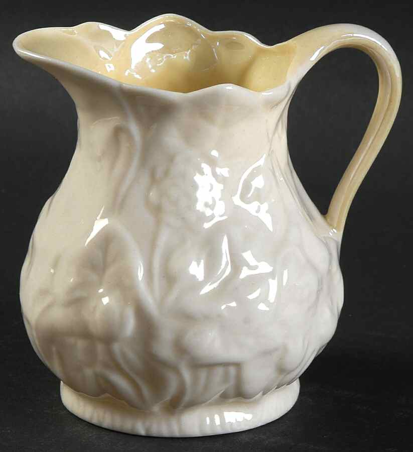 Lotus Creamer by Belleek Pottery (Ireland)-1