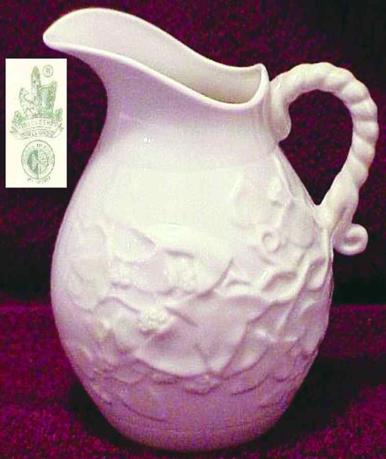 Ivy-Off White 24 Oz Jug by Belleek Pottery (Ireland)-1